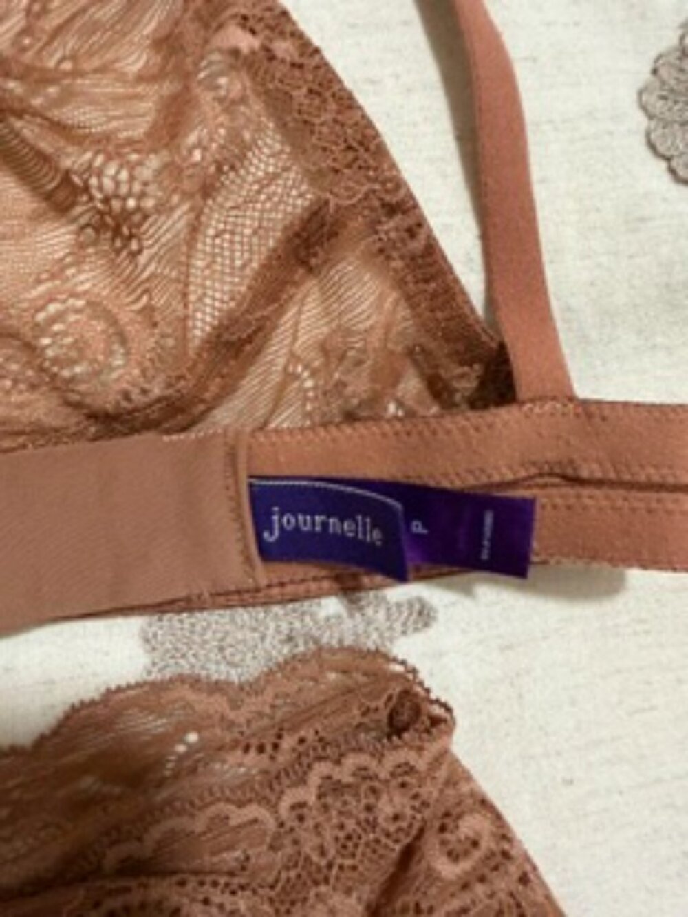 Journelle Lace Bra & Underwear Set Size S